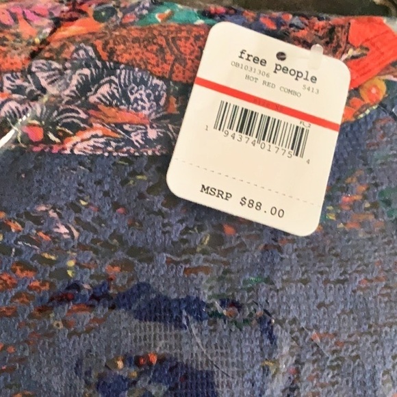 Free People Count Me In Trapeze Top - Picture 3 of 5